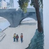 The banks of the Seine