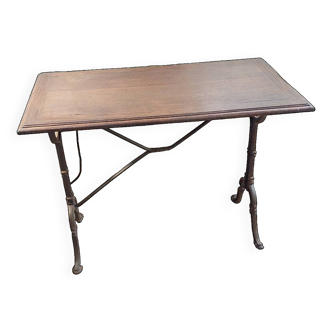 1920 bistro table signed