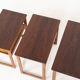 Nest of tables "Model 219" by Johannes Andersen and Illum Wickelso