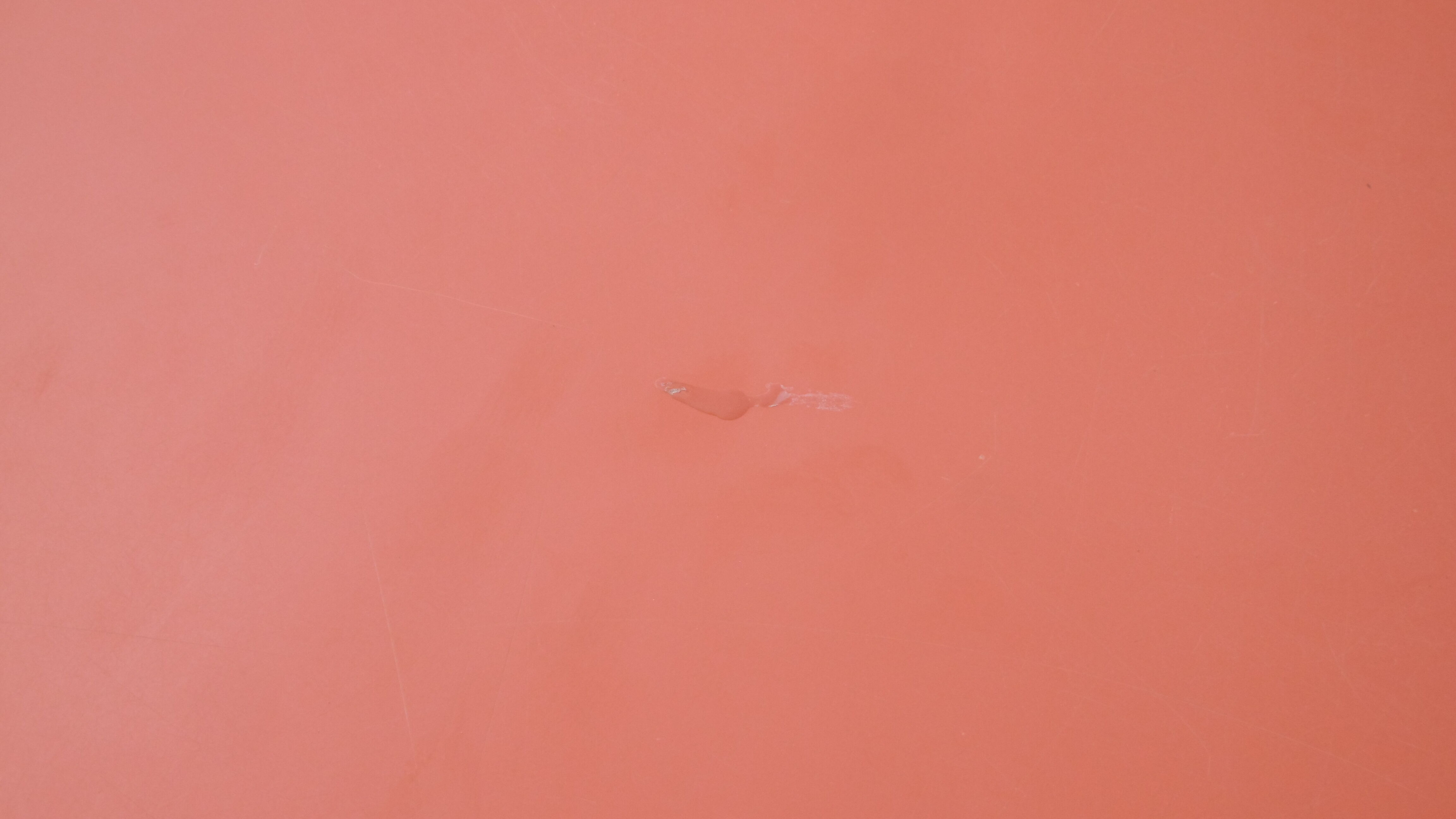 Formica table orange