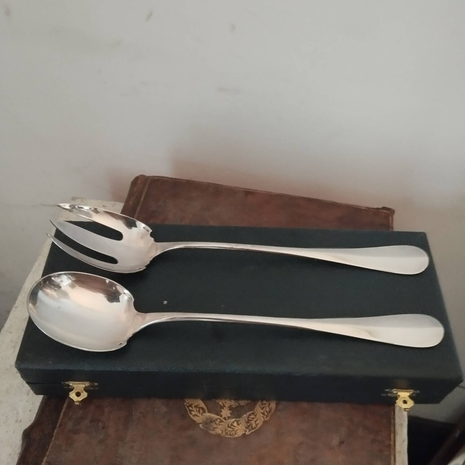 Christofle silver-plated serving cutlery