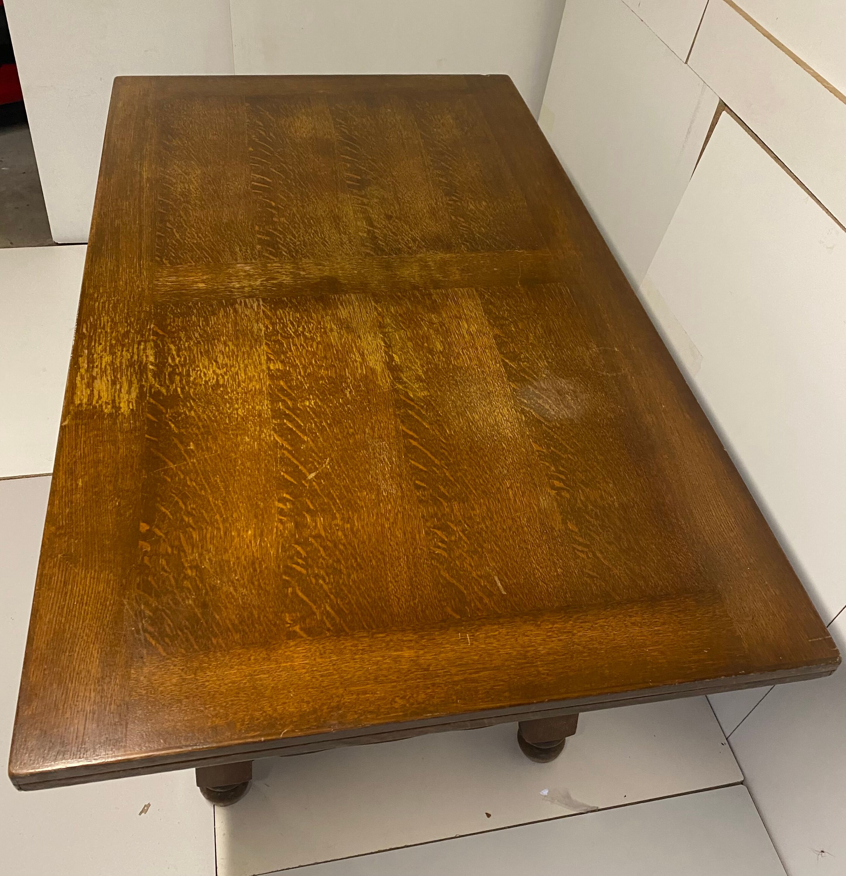 Monastery style farmhouse table