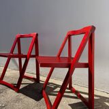 Aldo Jacober folding chairs from the 1970s.