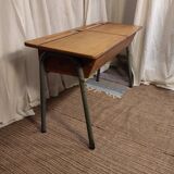 School desk table with locker 1960