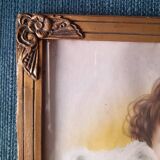 Golden frame from the 30s, reproduction by A. Kollin