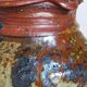 Traditional pottery sandstone pyrite Art-popular XIXth