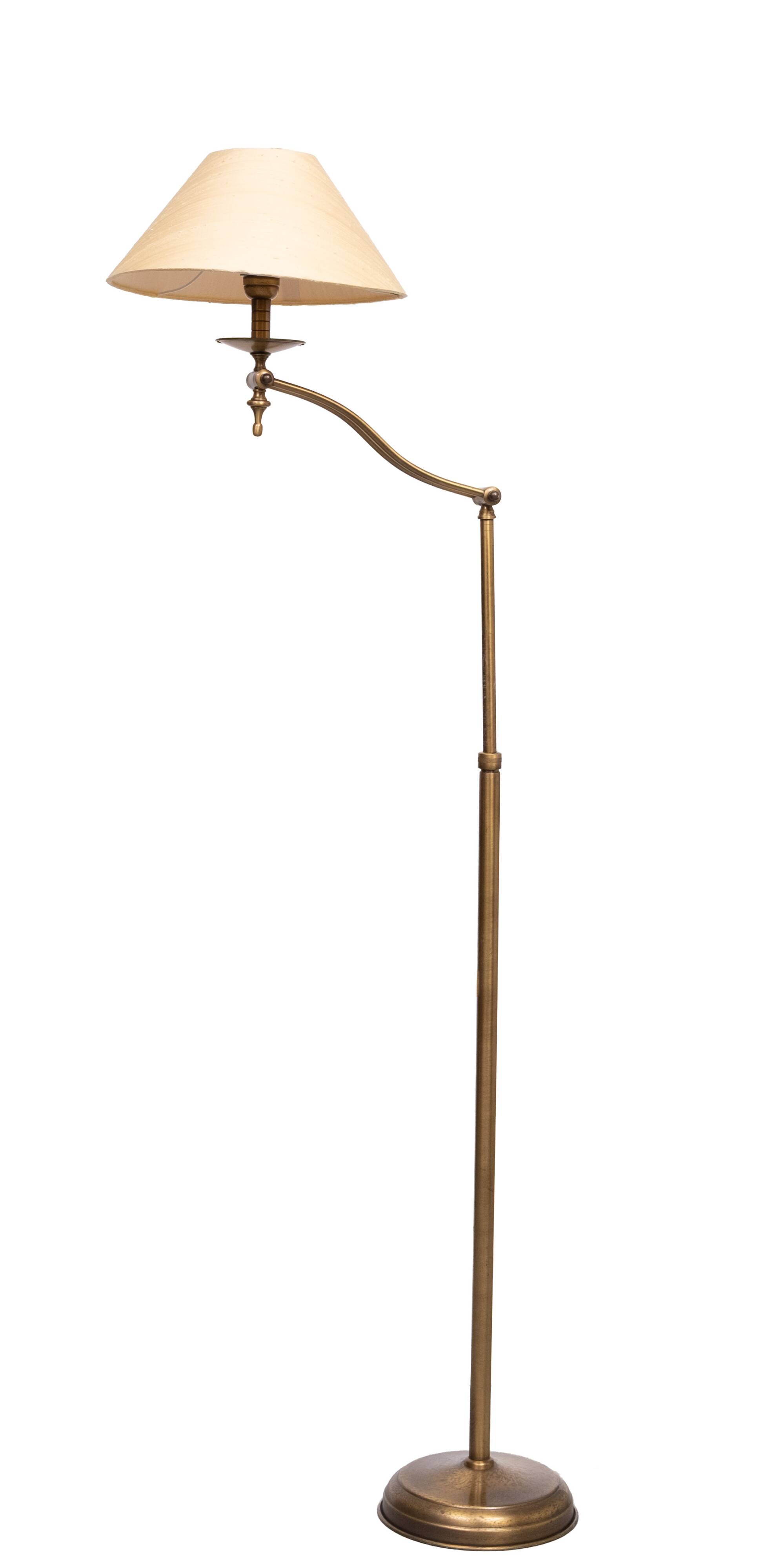 Classic Brass adjustable Floor lamp 1970s Germany