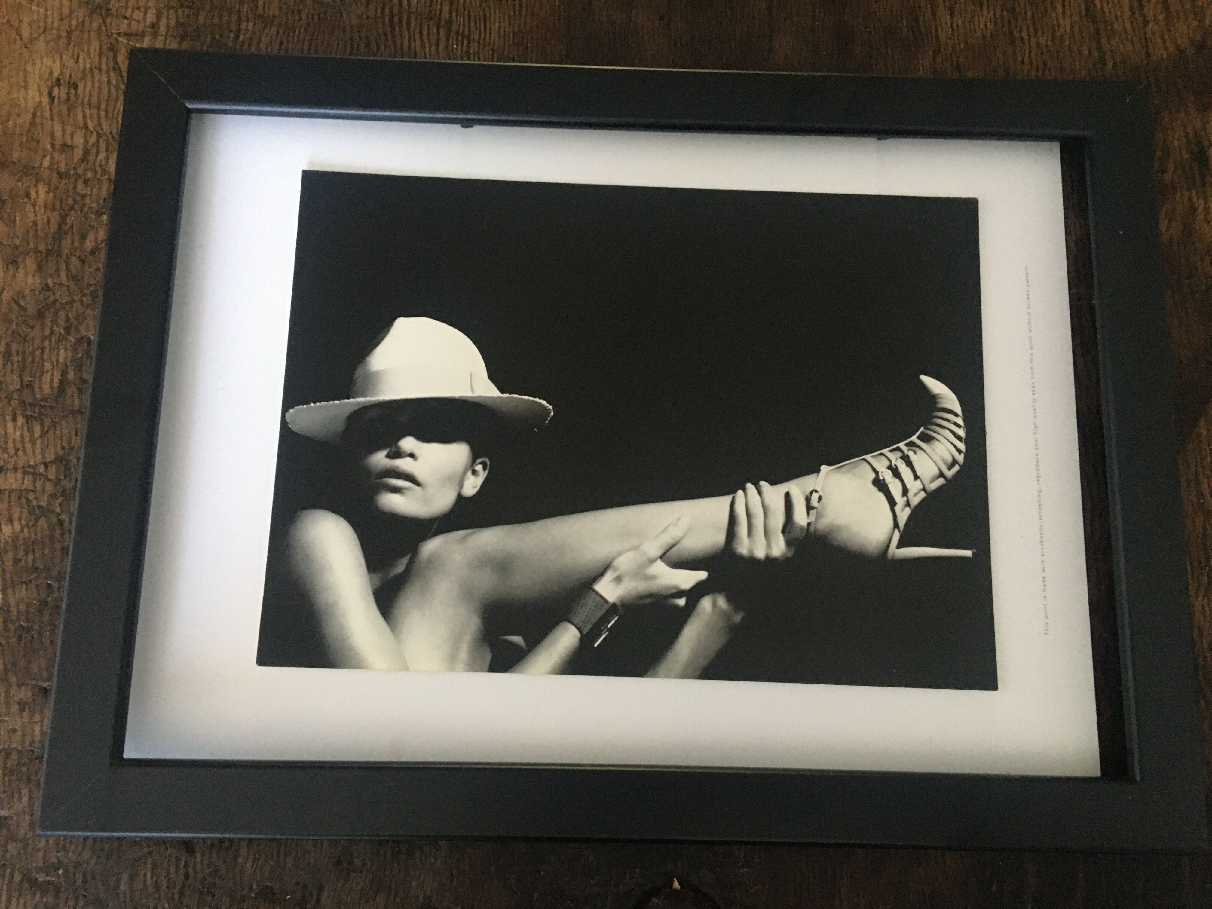 Photographie originale de Karl Lagerfeld, collection printemps-été 2005