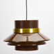 Brown Carl Thore for Granhaga Metalindustri Pendant Lamp