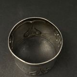 Solid silver towel ring punch minerva denise xxe