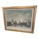 View of Paris engraving
