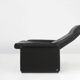 Exceptional De Sede DS50 lounge chair in black leather, Switzerland ca. 1980