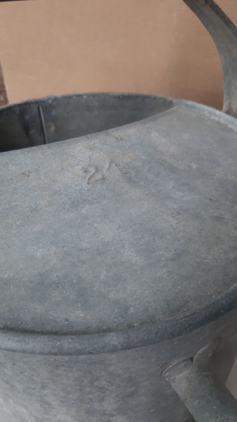 zinc watering can