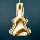 Mid-century brown opaline glass pendant, Murano, Italy, 1950s