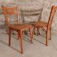 Pair of bistro chairs 50s
