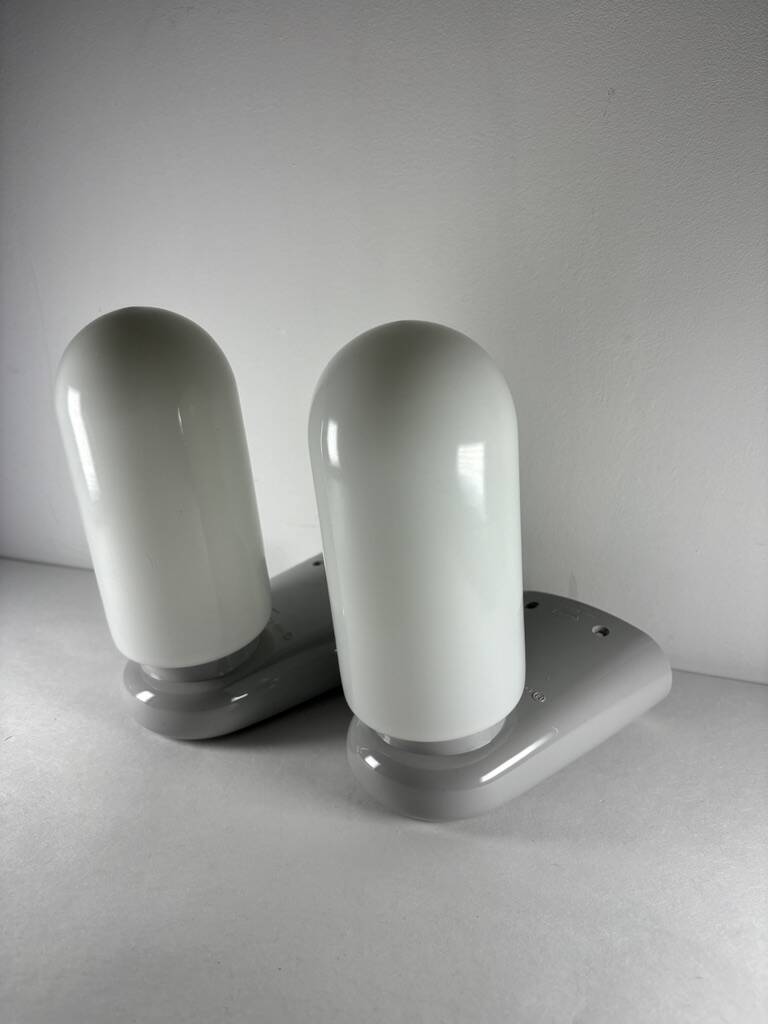Dietsche grey wall lights Germany Bathroom 1980 x2