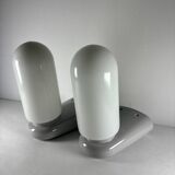 Dietsche grey wall lights Germany Bathroom 1980 x2