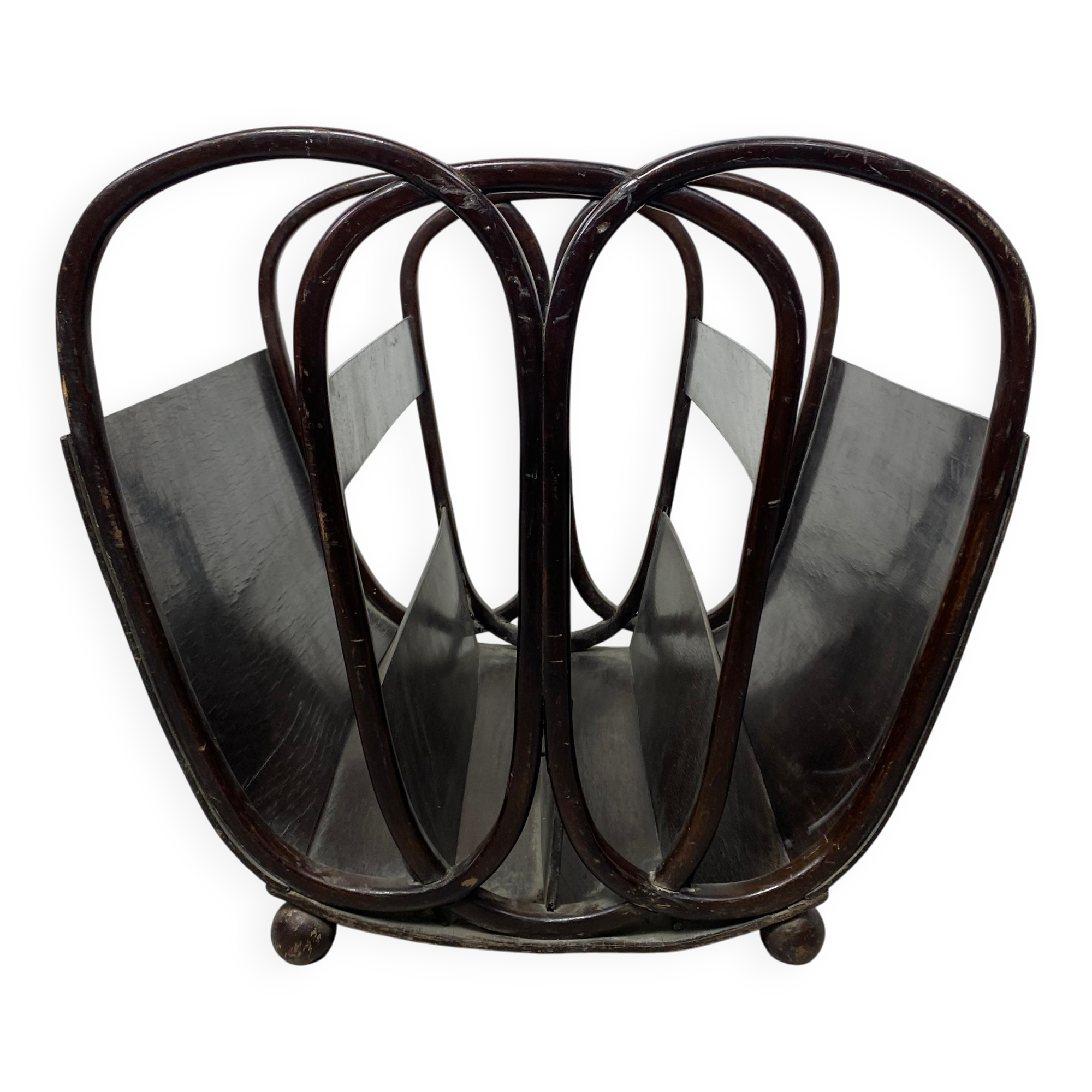 Magazine rack no. 1069 by Koloman Moser for J&J Kohn