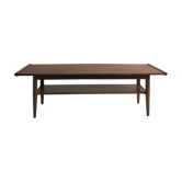 Table basse en teck des années 1960
