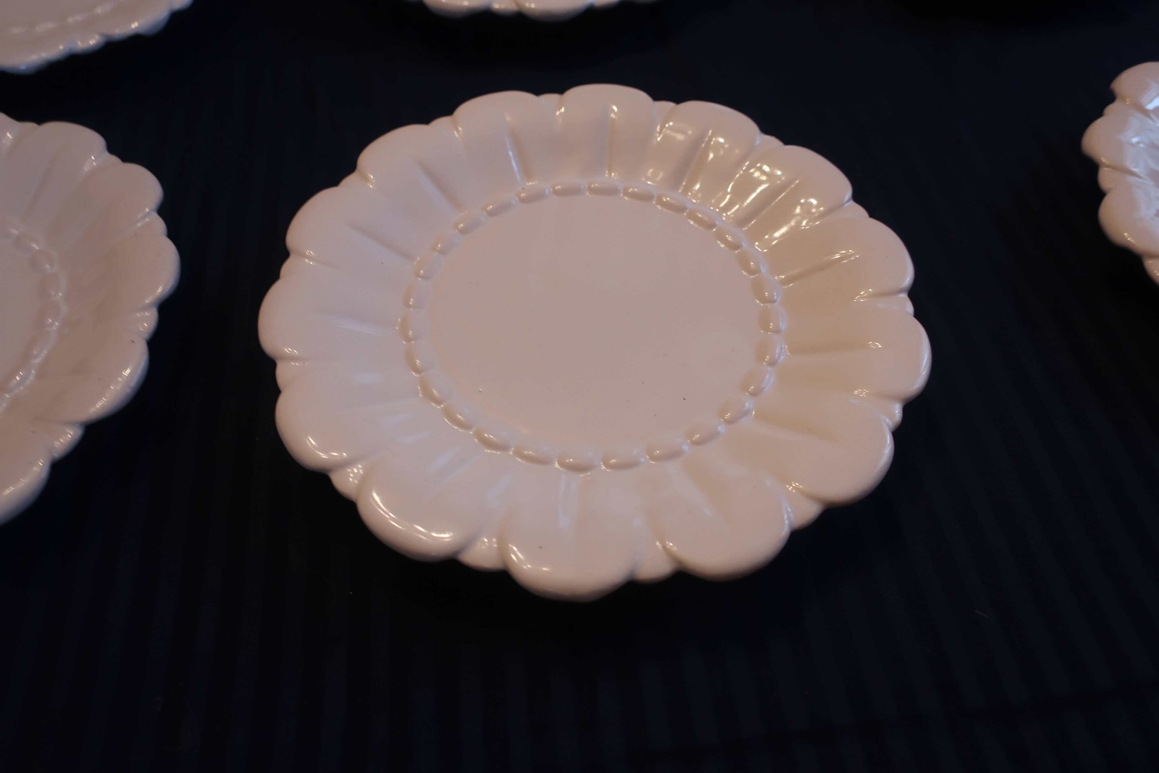 Louis Süe and André Mare Rare 6 ceramic faience Art Deco 1925 Lallemant