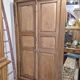 double door with frame