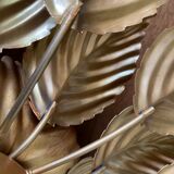 Ceiling light golden flower