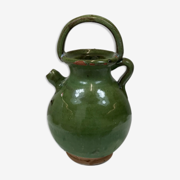 Green terracotta gargoulette