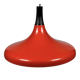 Lampe de plafond Erco Lightning des années 1960 et 1970 en aluminium métallique