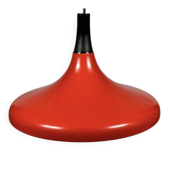 Lampe de plafond Erco Lightning des années 1960 et 1970 en aluminium métallique