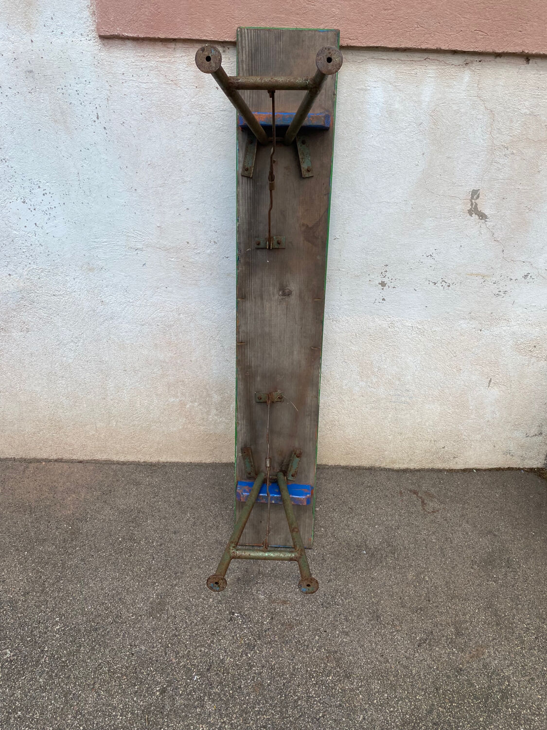 Set of 6 fairground benches