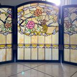 Tiffany-style stained glass firewall