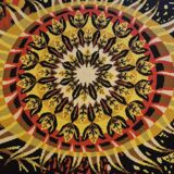 Tapisserie d'Aubusson "Aurore" en pure laine Jean Claude Bissery