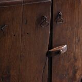 Antique Art Populaire Cabinet, France, 19th Century