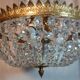 chandelier bronze balloon Golden tassels old retro