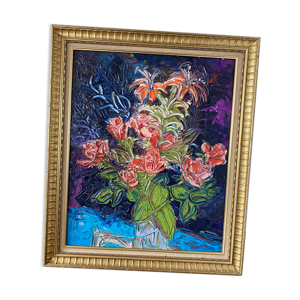 Tableau « bouquet de fleurs »