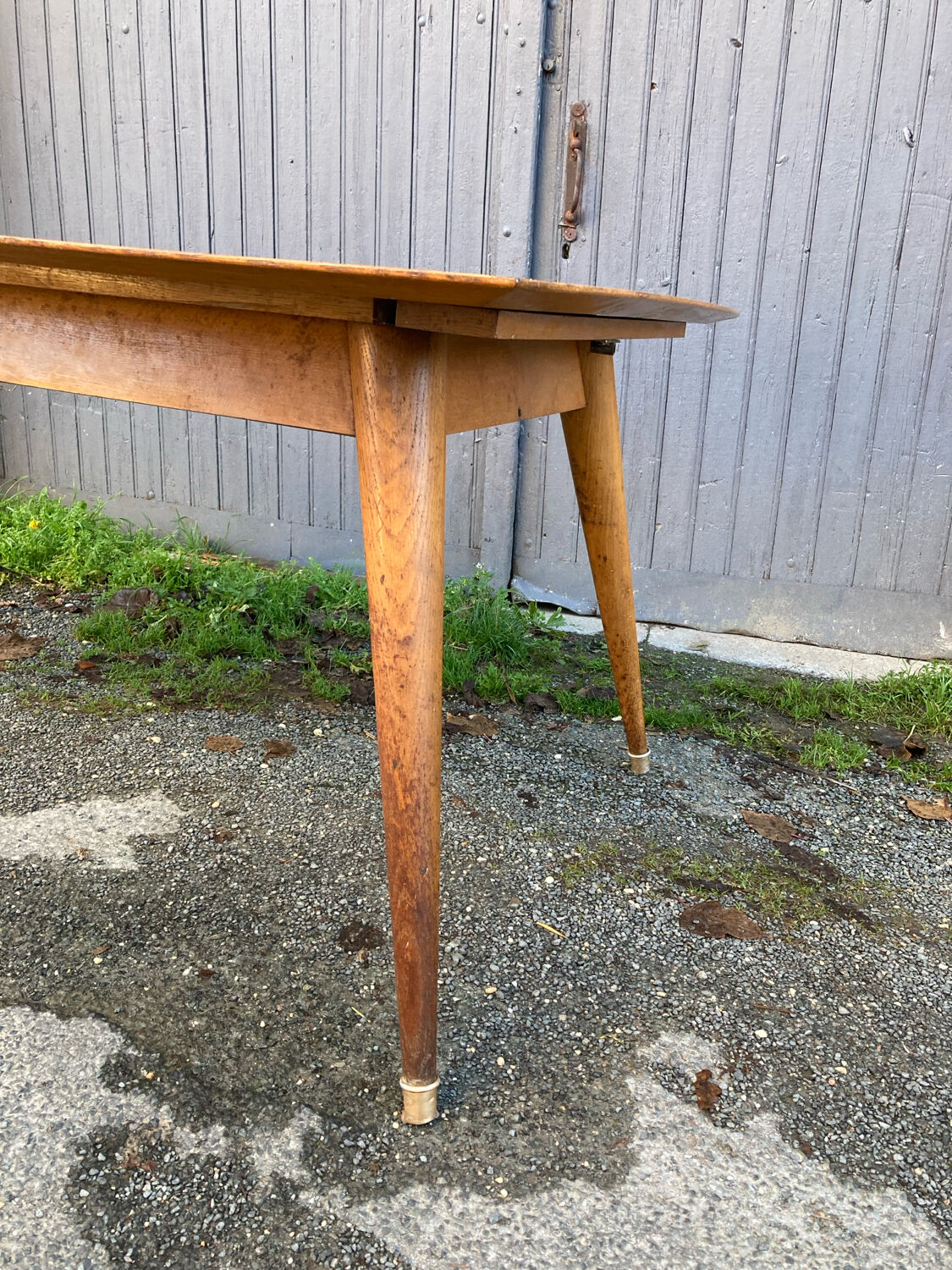 Large vintage Scandinavian style table