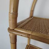Rattan wardrobe