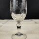 Set of 6 wine glasses Meisenthal model Emma