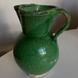 Vase pichet de ferme terre vernissée art populaire sud 1950