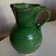Farmhouse pitcher vase varnished earth popular art south 1950
