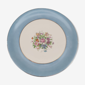 Round porcelain dish from Limoges B&Cie