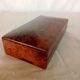 Solid cedar magnifying glass box
