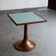 Table bistrot art déco, design français, années 1950