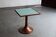 Table bistrot art déco, design français, années 1950