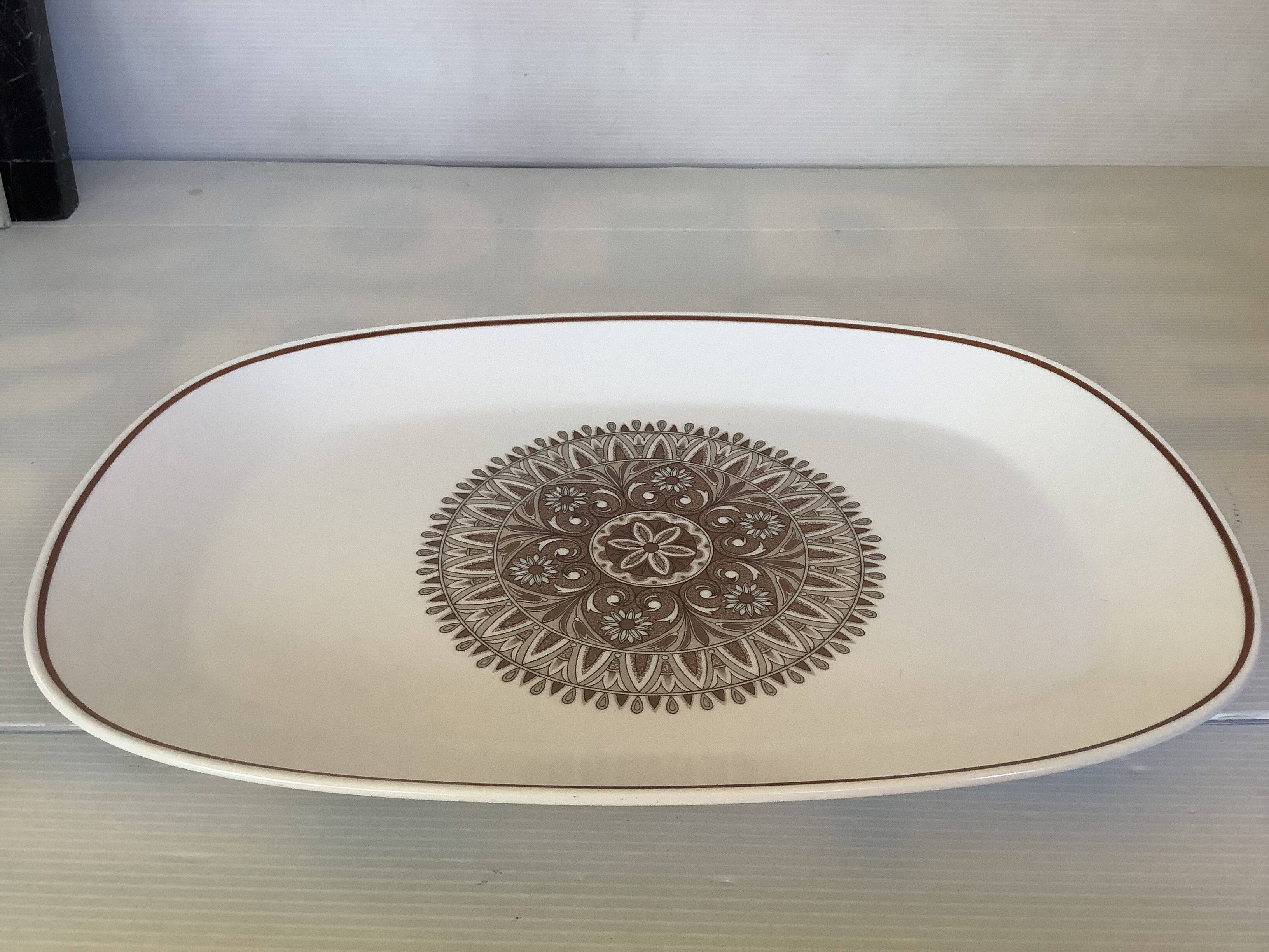 Large platter of Japanese noritake