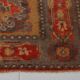 6X10 Vintage Red & Beige Made in Anatolian Turkish Vintage Rug, 184x296 Cm