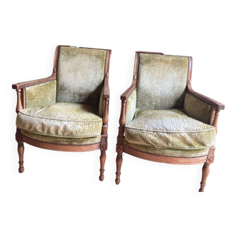 Pair of Directoire chairs