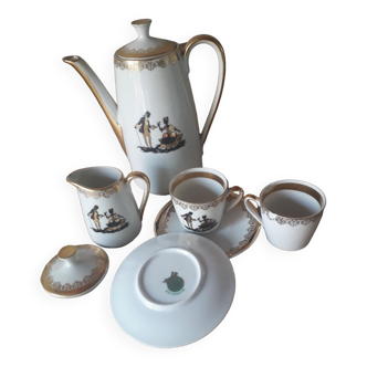 Porcelain coffee service