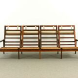 Capella 4-seat sofa by Illum Wikkelso for N. Eilersen, Denmark