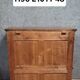 Renaissance style walnut sideboard with a concealed function